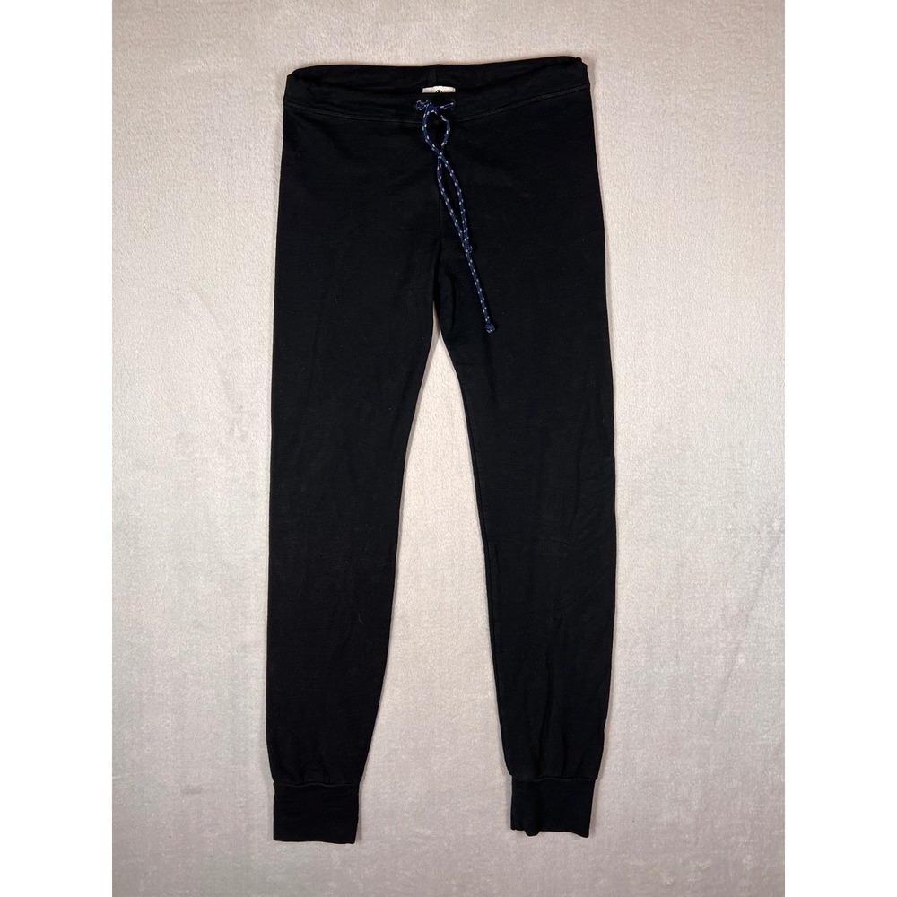 Sundry Womens Black Jogger Sweatpants Drawstring Size 1 - Size Small